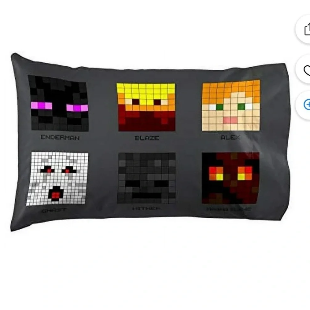 Minecraft Character Pillowcase